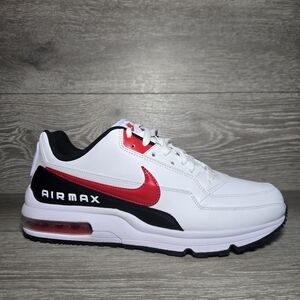 Nike Air Max LTD 3 White Red Black Sneakers BV1171-100 Mens Size 10 NEW